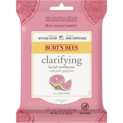 Facial Cleansing Towelettes with Pink Grapefruit, Travel Pack