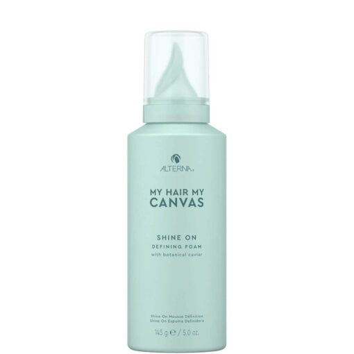 My Hair. My Canvas. Shine On Defining Foam