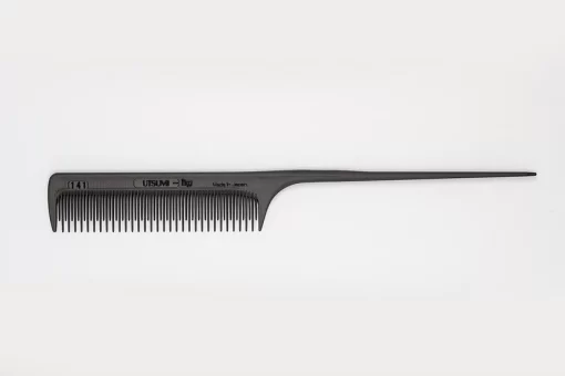 Carbon Comb 141 Rattail - Black