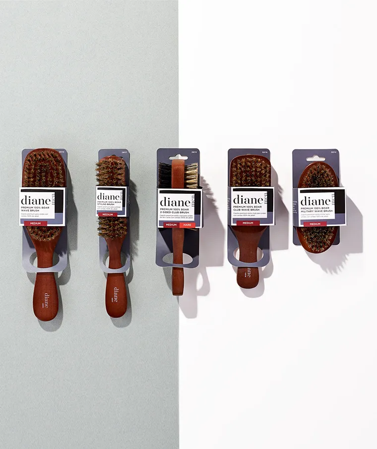 Premium 100% Medium Boar Styling Brush D8117 - Image 4