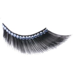 MSL 035 Flare Black With Clear Crystals