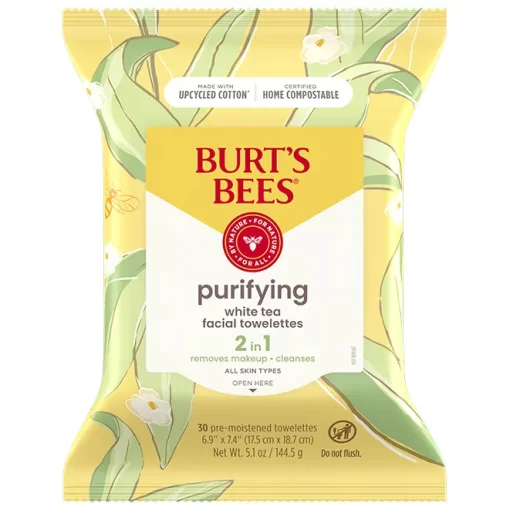 Facial Cleansing Towelettes with White Tea Extract