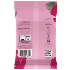 Alternative view of Micellar Makeup Removing Towelettes with Rose Water, Travel Pack
