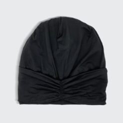 Alternative view of Sleep Beanie with Satin Lining - Black