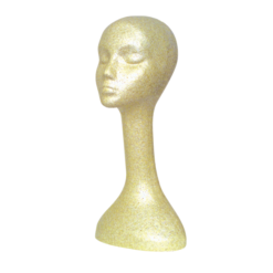 Long Neck Styro Manikin – Suntan / Beige Color
