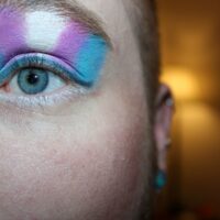 Flag-Inspired Eye Look