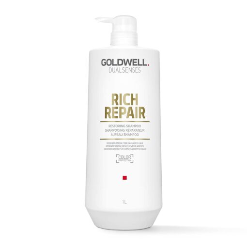 Dualsenses Rich Repair Restoring Shampoo, Liter