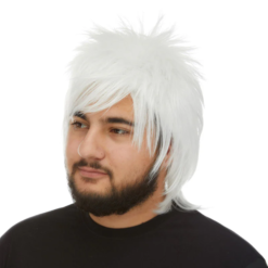 British Rockstar Costume Wig