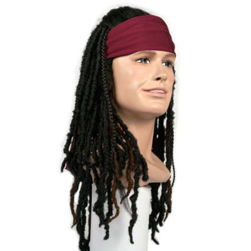 Caribbean Captain Costume Wig