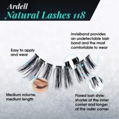 Alternative view of Natural Lashes 118