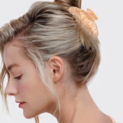 Alternative view of Recycled Plastic Marble Claw Clip - Blonde