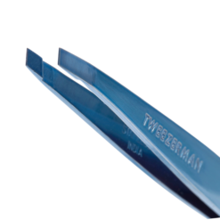 Alternative view of Blue Slant Tweezer 1256-TQR