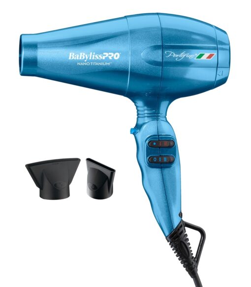 Nano Titanium Portofino Full-Size Dryer - Blue