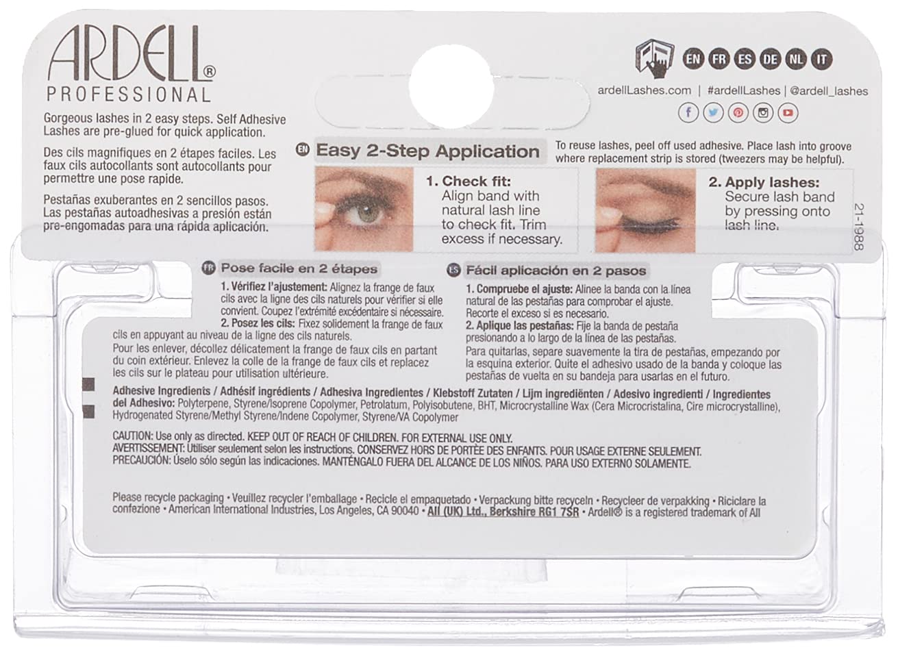 Self-Adhesive Lashes Demi Wispies - Image 3