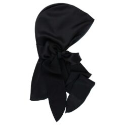 Satin Sleep Cap - Black