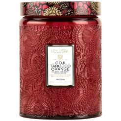 Large Jar Candle - Goji Tarocco Orange