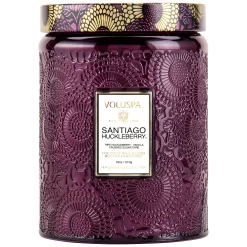Large Jar Candle - Santiago Huckleberry