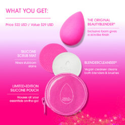 Besties Glitter Blend & Cleanse 4-Piece Starter Set