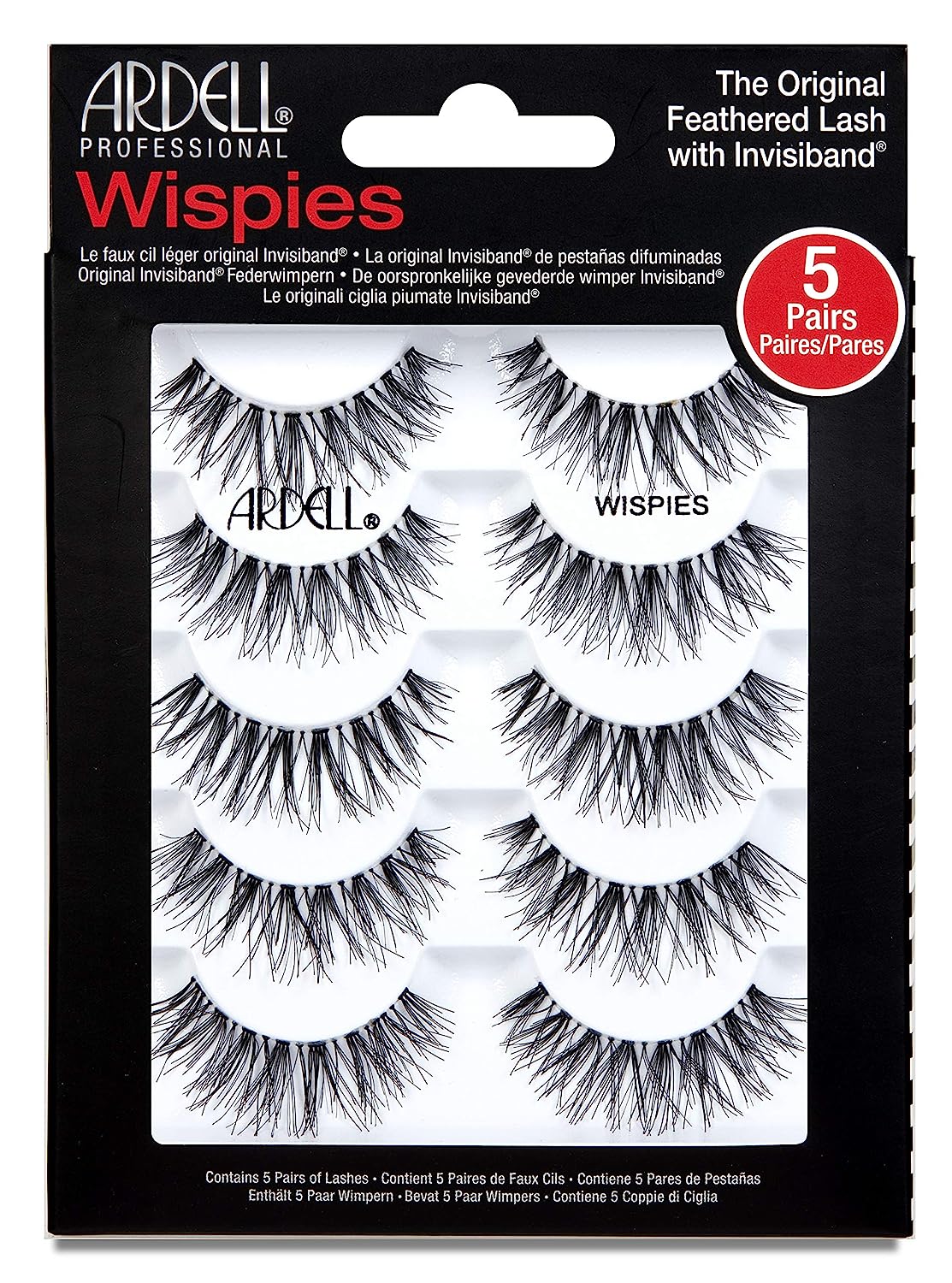 Wispies Lashes, 5-Pack