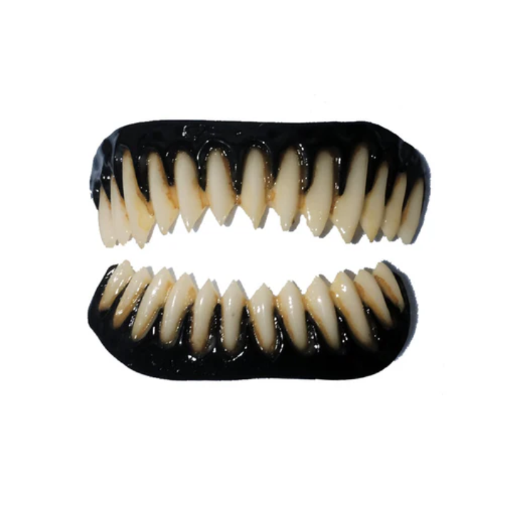 BLACK GUMMED RAPTOR FX Fangs - Special Case