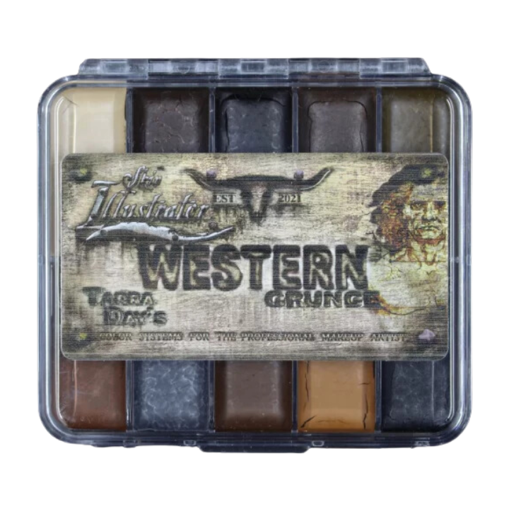 Skin Illustrator On Set Western Grunge Palette