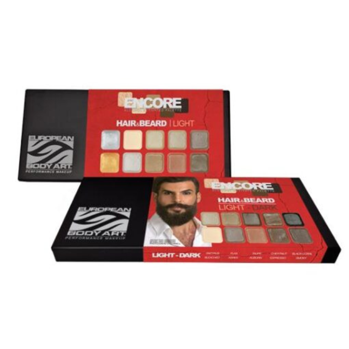 Encore Hair, Beard And Brow Palettes