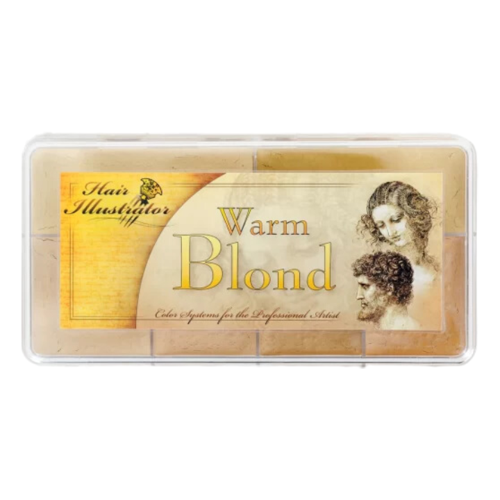 Hair Illustrator Warm Blonde Palette