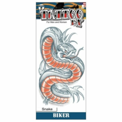 Alternative view of Biker Tattoo - Snake