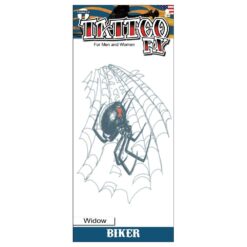 Alternative view of Biker Tattoo - Widow