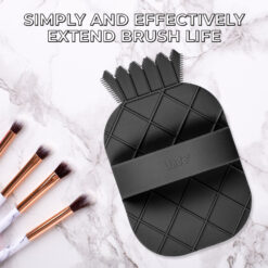 Alternative view of CosMat Makeup Brush Cleaning Pad - Black