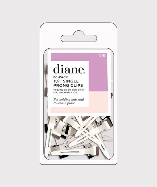 1 3/4 Inch Single Prong Clips 80 Pack D15