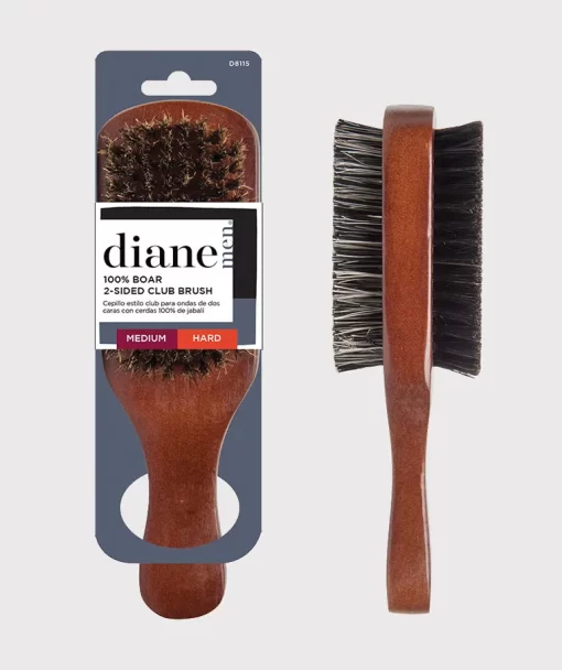 Premium 100% Boar 2-Sided Club Brush D8115