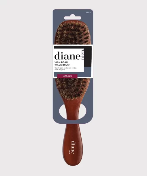 Premium 100% Medium Boar Wave Brush D8119
