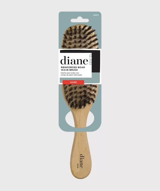 Reinforced Hard Boar Wave Brush D8159