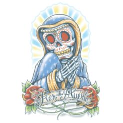 Day of the Dead Tattoo – La Flor