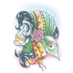 Day of the Dead Tattoo – Lady Gitanos