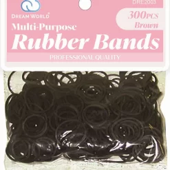 Rubber Bands - Brown, 300ct
