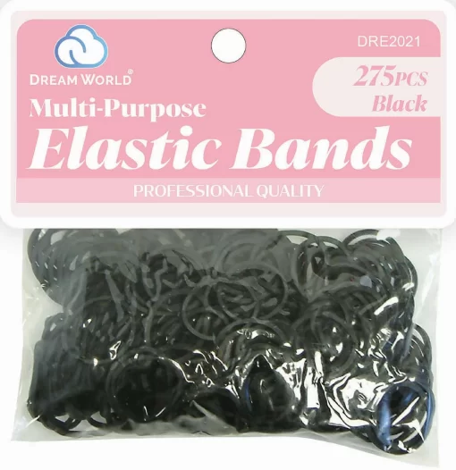 Elastic Bands - Black, 275ct
