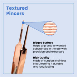 Alternative view of Lindo Ear Wax Tweezer – LED Light