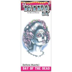 Alternative view of Day of the Dead Tattoo – Senora Muerte