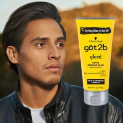 Alternative view of Glued Styling Spiking Glue