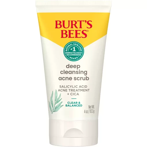 Clear & Balanced Deep Cleansing Acne Scrub with Salicylic Acid