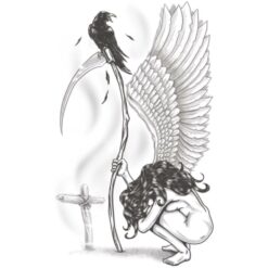Goth Tattoo – Angel of Death