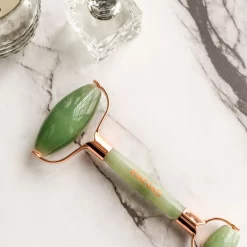 Alternative view of Green Jade Gemstone Roller