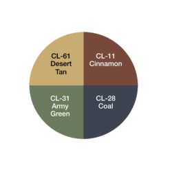 Alternative view of Camouflage Wheel (KW)