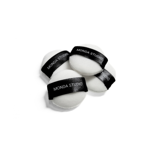 Mini Powder Puffs - White, 20 Pack