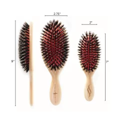 Alternative view of Mixed Natural Boar & Nylon Bristle Brush - Large