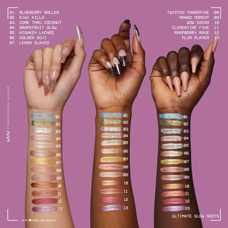 Ultimate Glow Shots Liquid Eyeshadow - Nigel Beauty