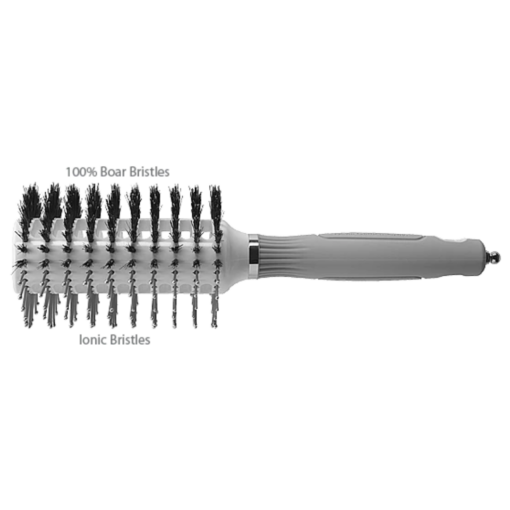 Ceramic + ion Turbo Vent Oval Twin Bristle Brush - Large CIOVL-TWINLG
