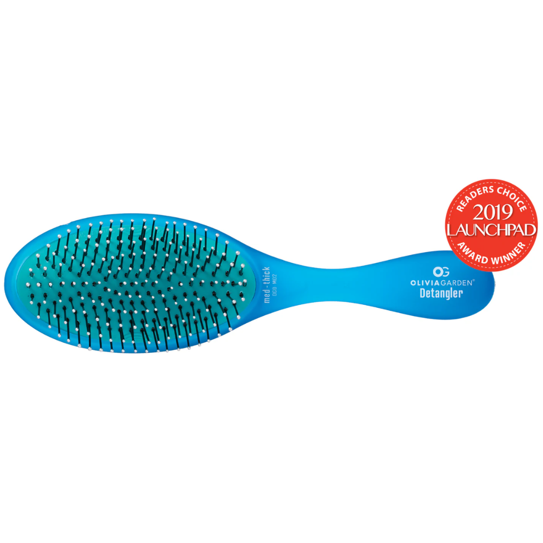 OG Detangler Brush - Medium-Thick Hair, Blue OGD-M02